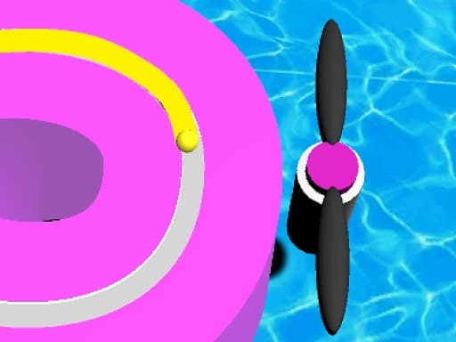 Driving Ball Obstacle game screenshot - girls - Free online game