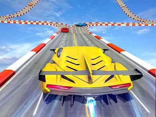 Captura de pantalla del juego Go Ramp Car Stunts 3D - Car Stunt Racing Games - racing - Juego gratuito en línea