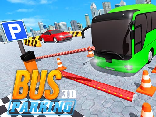 3D Bus Parking game screenshot - 3d - Free online game