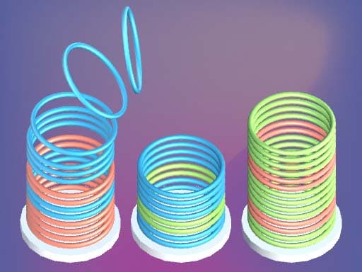 Slinky Sort Puzzle游戏截图 - puzzles - 免费在线游戏