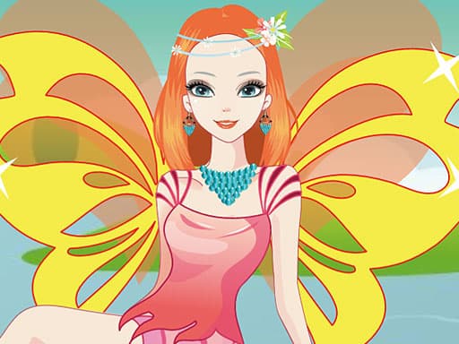Fairy of Lake Dressup游戏截图 - girls - 免费在线游戏