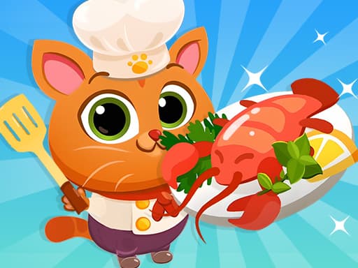 My Cat Restaurant game screenshot - hypercasual - Free online game