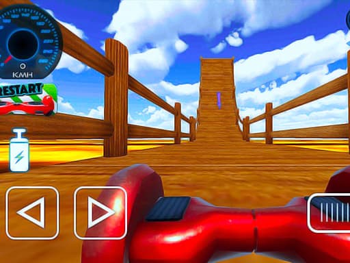 Captura de pantalla del juego Hoverboard Stunts Hill Climb - sports - Juego gratuito en línea