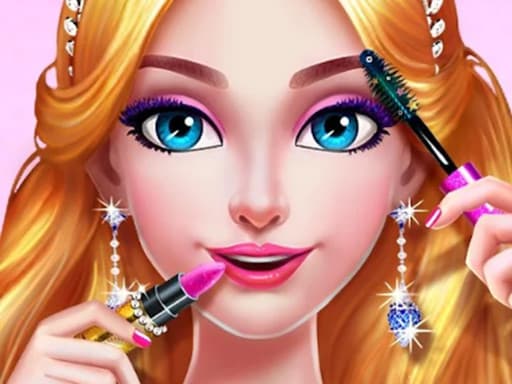 Beauty Makeup Salon game screenshot - girls - Free online game