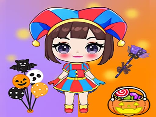 Princess Pomni Cosplay ASMR game screenshot - hypercasual - Free online game