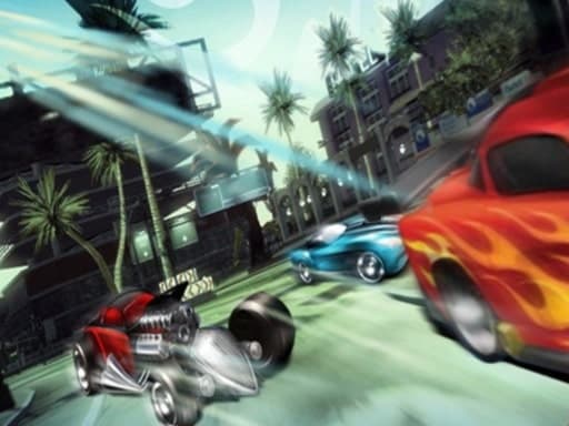Highway Desert Race游戏截图 - arcade - 免费在线游戏