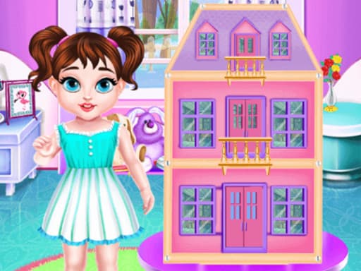 Baby Taylor Doll House Making game screenshot - girls - Free online game