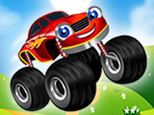 Captura de pantalla del juego Monster Trucks Kids Racing - adventure - Juego gratuito en línea