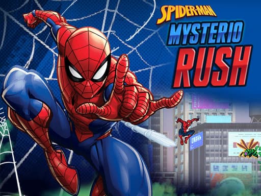 Spider-Man Mysterio Rush game screenshot - racing - Free online game
