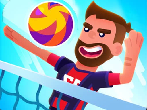 Monster Head Soccer Volleyball Game游戏截图 - clicker - 免费在线游戏