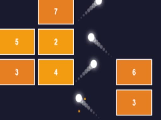 Brick Breaker Gala game screenshot - shooting - Free online game