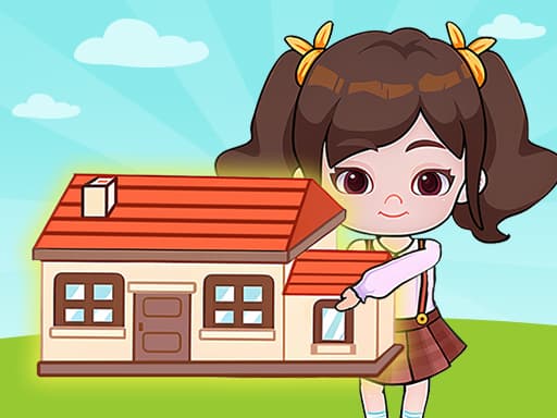 Aha World Dream Town game screenshot - hypercasual - Free online game