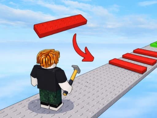 Captura de pantalla del juego Build An Obby - arcade - Juego gratuito en línea