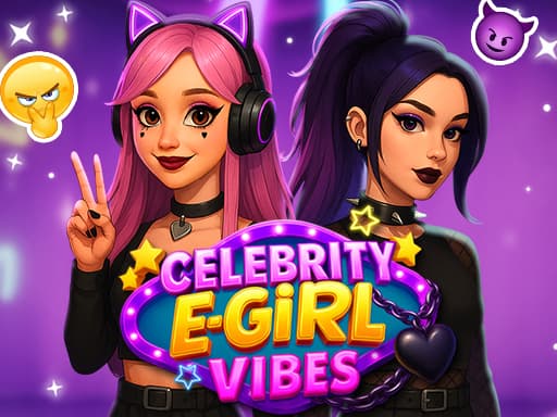 Celebrity E Girl Vibes game screenshot - girls - Free online game