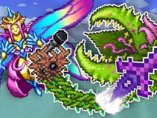 Terraria Playground game screenshot - hypercasual - Free online game