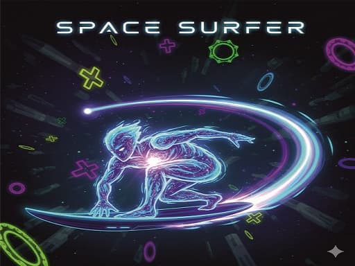 Space Surfer game screenshot - arcade - Free online game