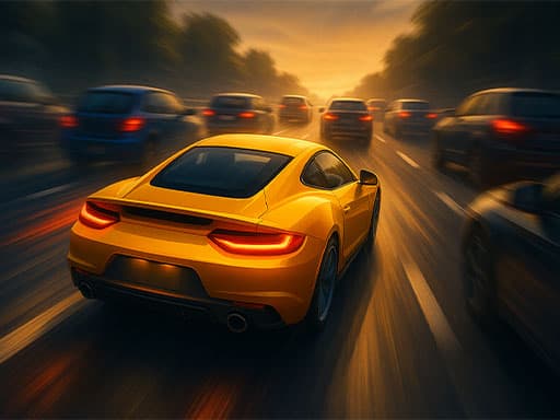 Captura de pantalla del juego Hot Highway - racing - Juego gratuito en línea