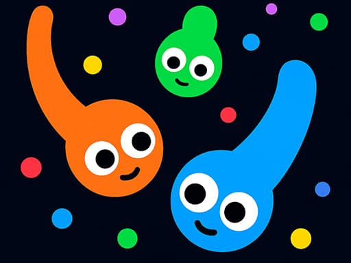 Slither Mini Kingdom game screenshot - arcade - Free online game