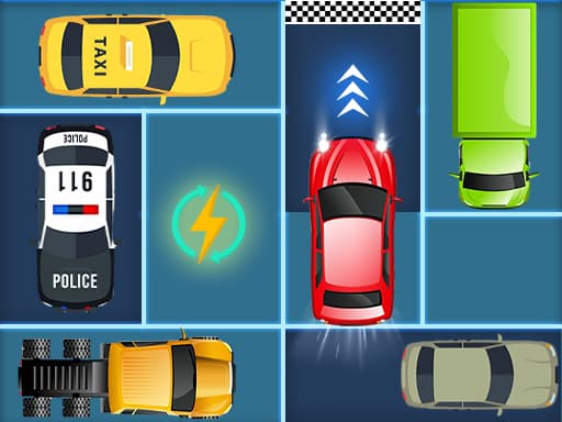 Captura de pantalla del juego Mega Escape Car Parking Puzzle - puzzles - Juego gratuito en línea