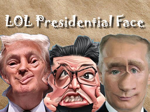 Captura de pantalla del juego LOL Presidential Face - puzzles - Juego gratuito en línea