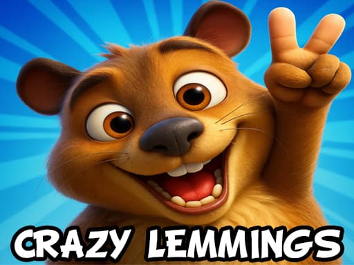 Crazy Lemmings 2 game screenshot - racing - Free online game