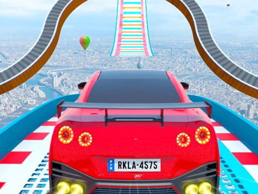 Captura de pantalla del juego Mega Car Stunt Game - racing - Juego gratuito en línea