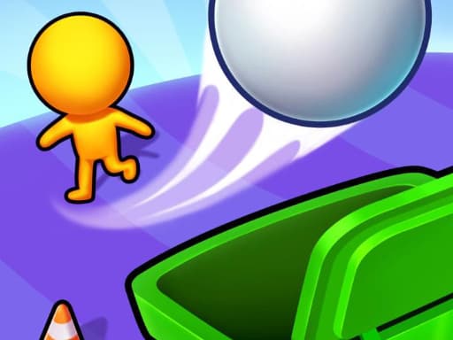 Pass the ball 3d game screenshot - hypercasual - Free online game