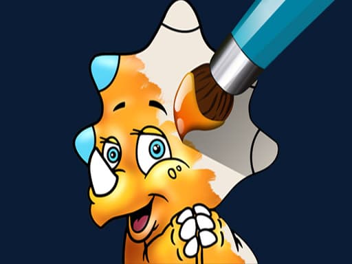 Dinosaurs Coloring Book游戏截图 - puzzles - 免费在线游戏