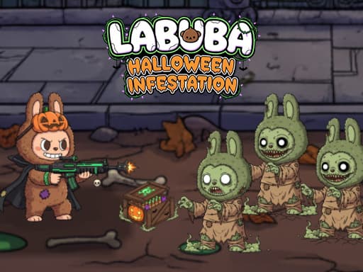 Labuba Halloween Infestation game screenshot - shooting - Free online game