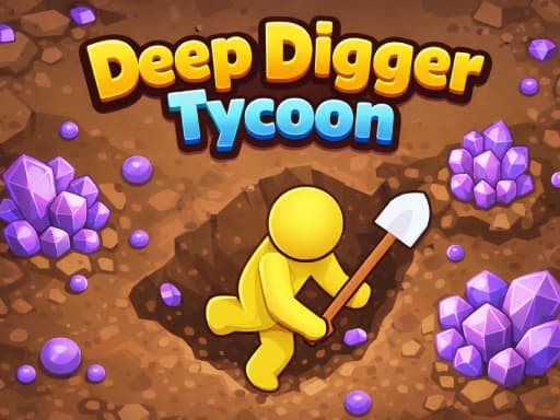 Deep Digger Tycoon game screenshot - hypercasual - Free online game