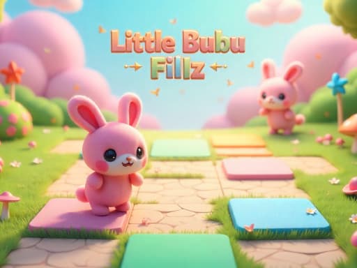 Little Bubu Fillz game screenshot - puzzles - Free online game