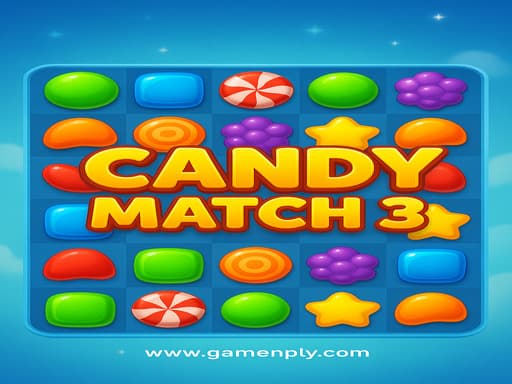 CANDY MATCH 3 KIT 2025 game screenshot - puzzles - Free online game