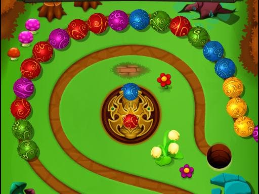 Marble Zuma Shooter game screenshot - hypercasual - Free online game