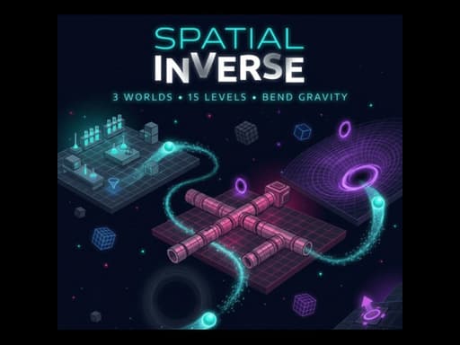 Spatial Inverse: Gravity Puzzle Adventure游戏截图 - puzzles - 免费在线游戏