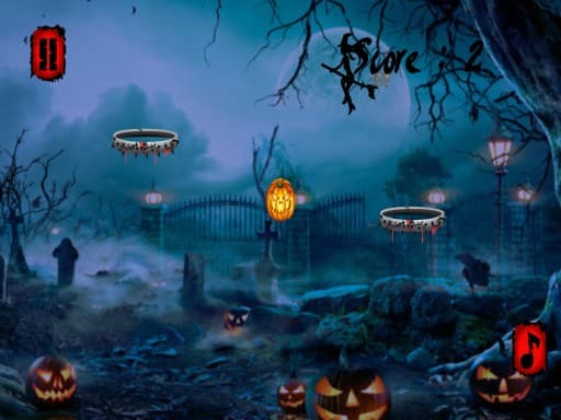 Captura de pantalla del juego Flappy Halloween Run - arcade - Juego gratuito en línea