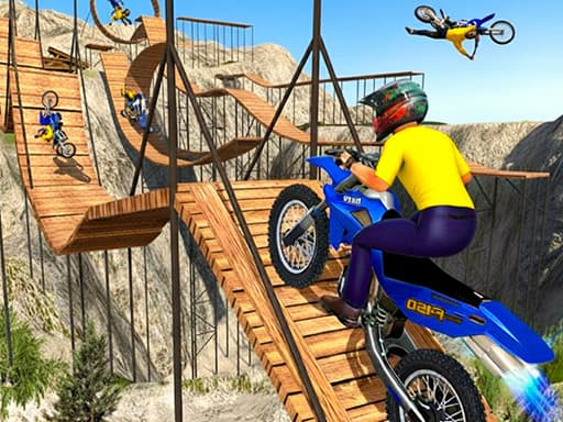 Captura de pantalla del juego Bike Stunt Racing Game - racing - Juego gratuito en línea