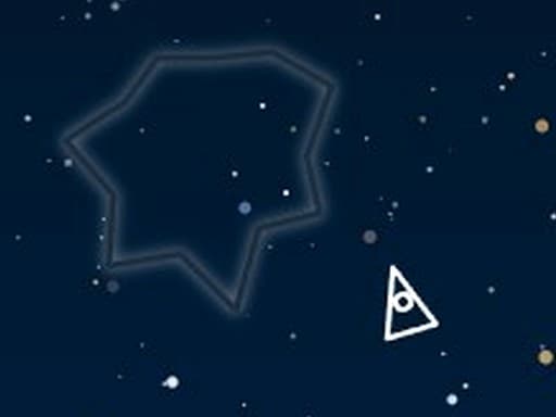 space asteroids war game screenshot - shooting - Free online game