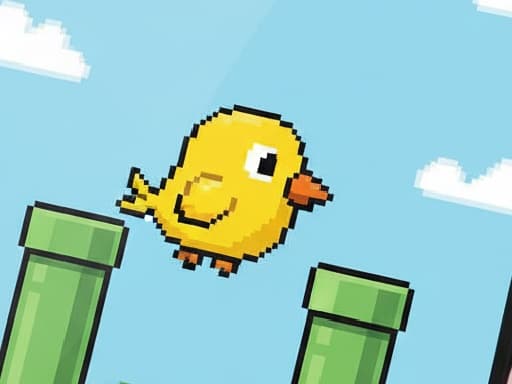 Flappy Birds Game Ai game screenshot - arcade - Free online game