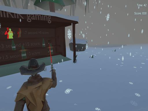 Cowboy Shooter 2 game screenshot - shooting - Free online game