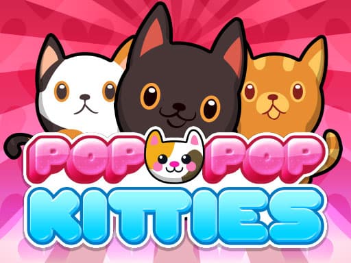 Pop-Pop Kitties游戏截图 - puzzles - 免费在线游戏