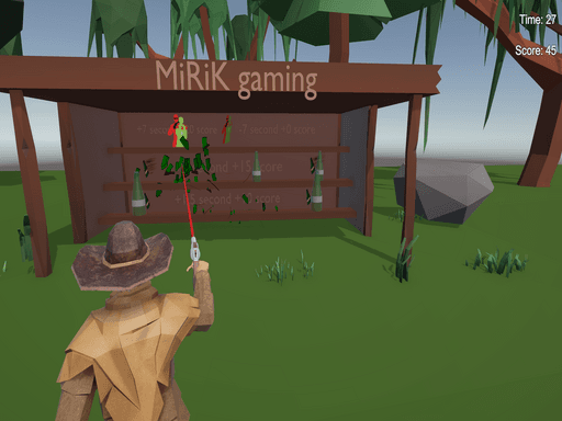 Cowboy Shooter game screenshot - shooting - Free online game