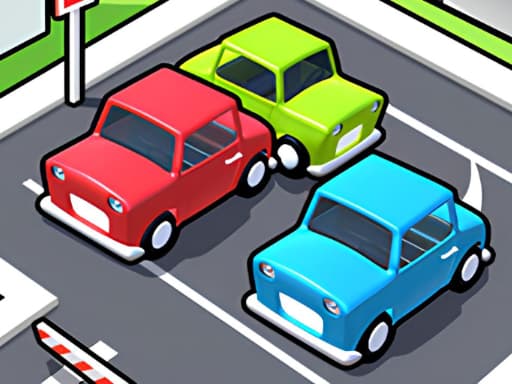 Parking driver game screenshot - puzzles - Free online game