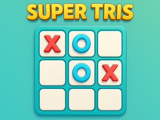 Super Tris Tic Tac Toe game screenshot - puzzles - Free online game