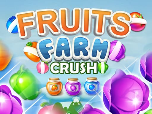 Captura de pantalla del juego Fruit Farm Crush - puzzles - Juego gratuito en línea