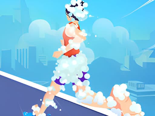 running in foam game screenshot - hypercasual - Free online game