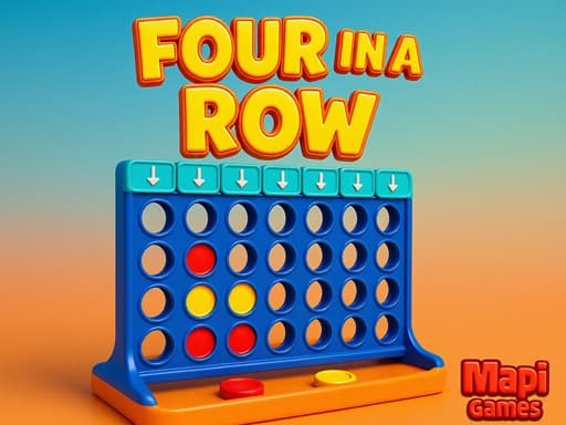 Four in a Row game screenshot - puzzles - Free online game