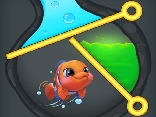Pull the Pin Fish Rescue游戏截图 - puzzles - 免费在线游戏