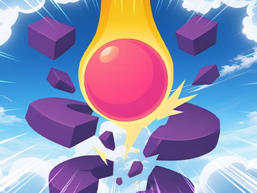 Captura de pantalla del juego Fruit Helix Jump - arcade - Juego gratuito en línea