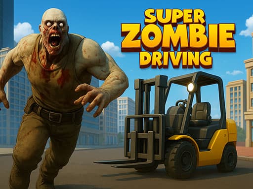 Super Zombie Driving game screenshot - racing - Free online game