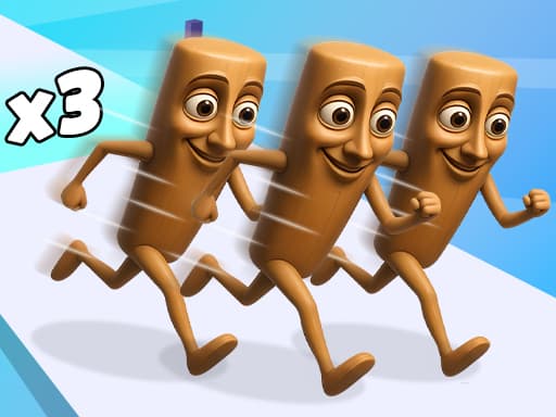 Captura de pantalla del juego Brainrot Mob Clash 3D - arcade - Juego gratuito en línea